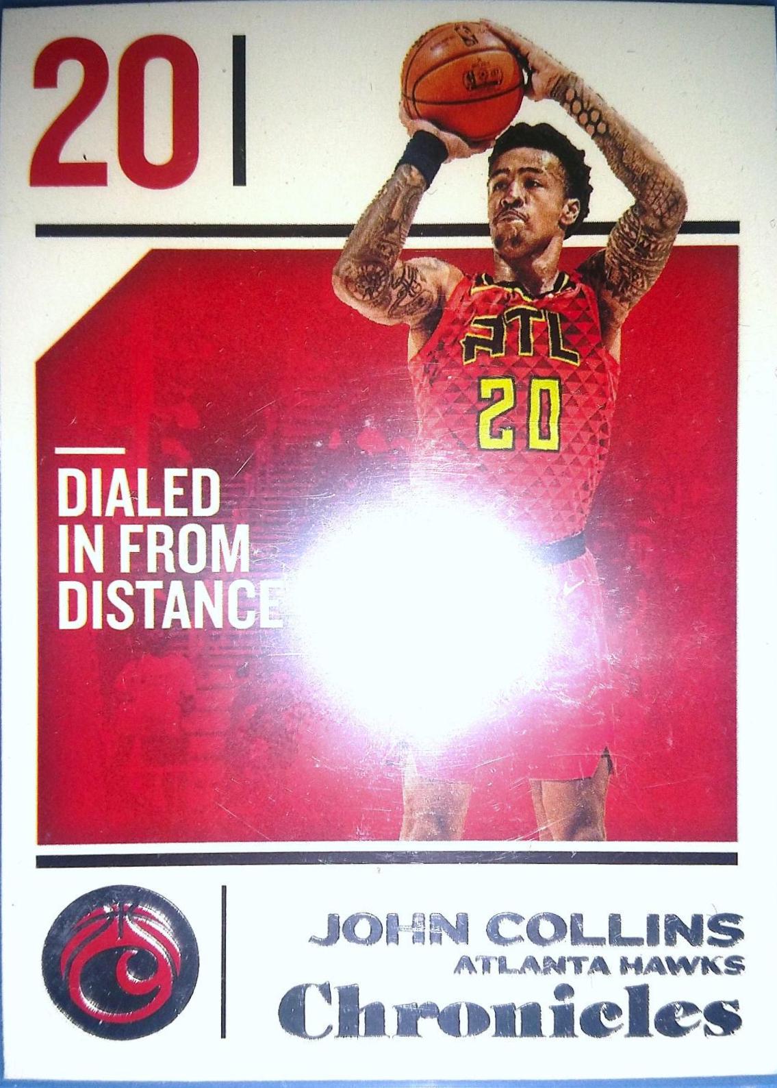 John Collins #47 Basketball Cards 2019 Panini Chronicles