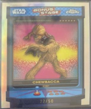 Chewbacca #BS-C Star Wars 2024 Topps Chrome Bonus Stage