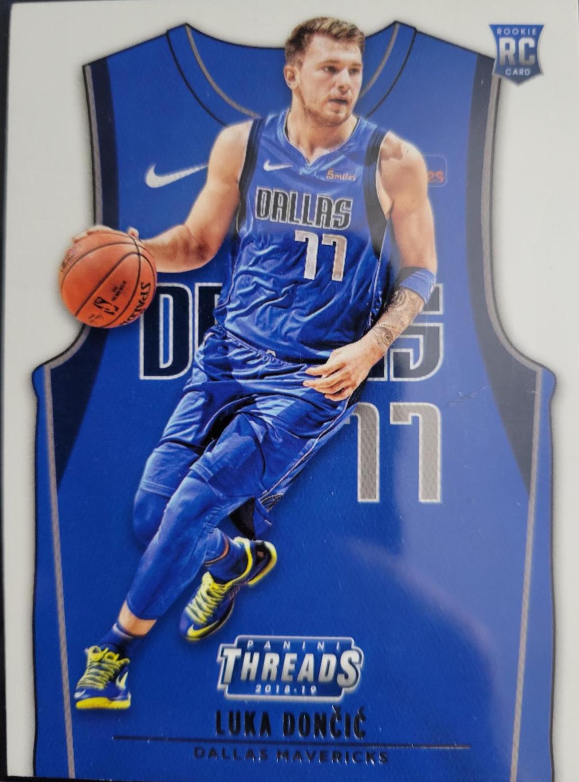 2018 good Luka Doncic RC Threads 141 SGC 10