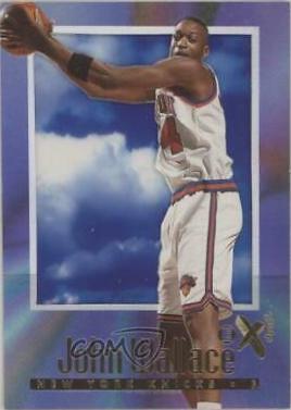 John Wallace #48 Basketball Cards 1996 Skybox E-X2000