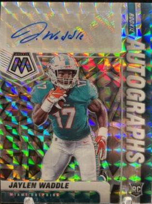 Jaylen Waddle Mosaic Silver SGC 9.5 deals