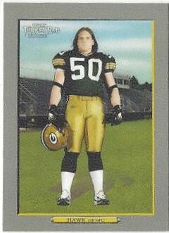 A.J. Hawk #191 Football Cards 2006 Topps Turkey Red