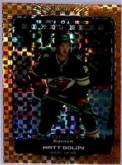 Matt Boldy [Orange Checkers] #P-MB Hockey Cards 2022 O Pee Chee Platinum Previews Prices