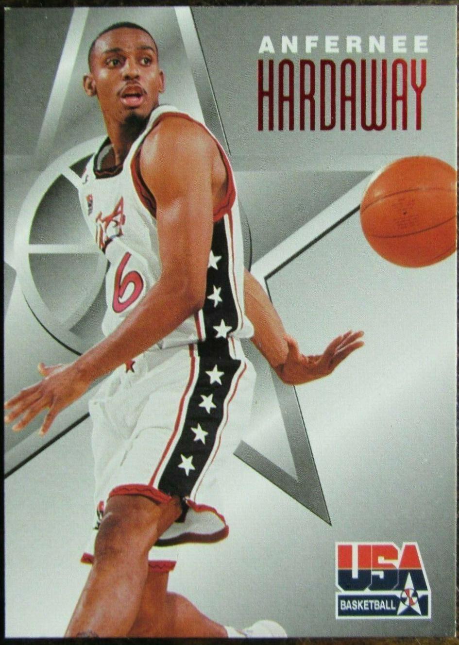 Anfernee Hardaway #2 Basketball Cards 1996 Skybox Texaco USA