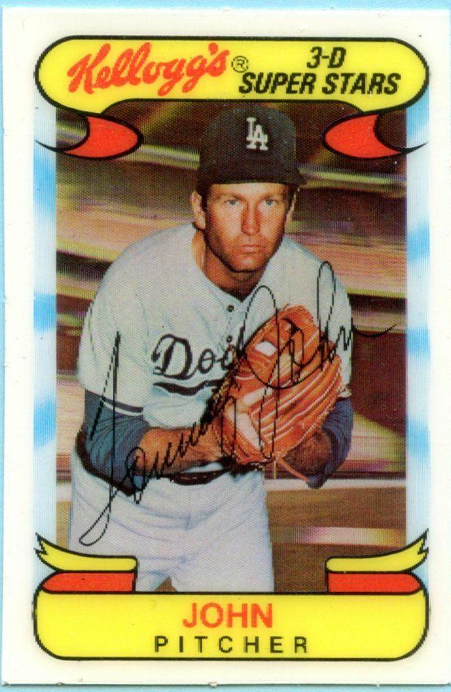Tommy John 36 Prices 1978 Kellogg's Baseball Cards
