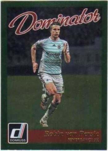 Robin van Persie #44 Soccer Cards 2016 Panini Donruss Dominator