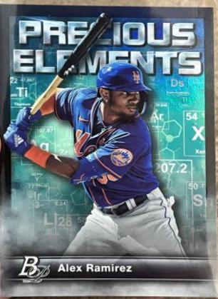 Alex Ramirez #PE-12 Baseball Cards 2023 Bowman Platinum Precious Elements