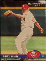 Vicente Padilla #354 Baseball Cards 2003 Donruss Prices