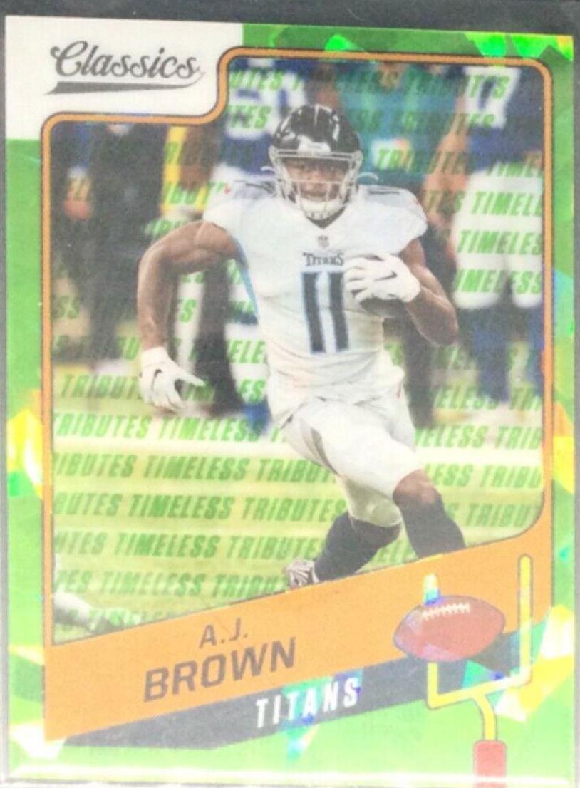 A. J. Brown #4 Football Cards 2021 Panini Classics