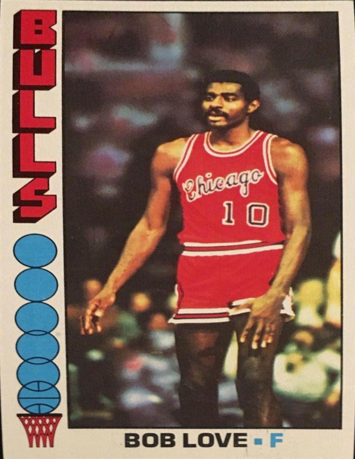 Bob Love #45 Basketball Cards 1976 Topps