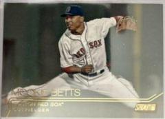 Mookie Betts [Gold Foil] #101 Baseball Cards 2015 Stadium Club Prices