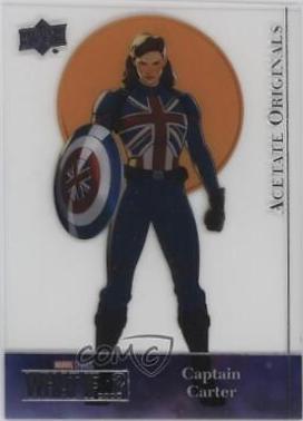 Captain Carter #A1 Marvel 2023 Upper Deck What If Acetate Originals