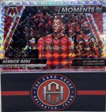 Derrick Rose [Mosaic] #6 Basketball Cards 2021 Panini Mosaic Moments in Time