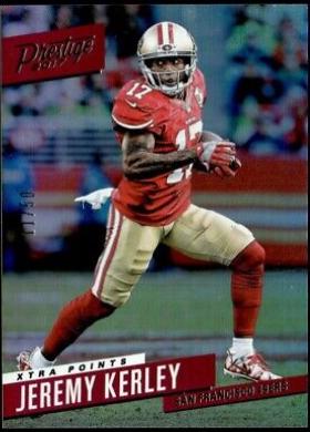 Jeremy Kerley [Platinum Xtra Points] #6 Football Cards 2017 Panini Prestige