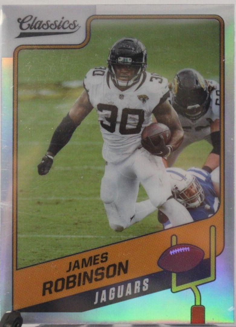 James Robinson [Premium Edition Silver] #2 Football Cards 2021 Panini Classics