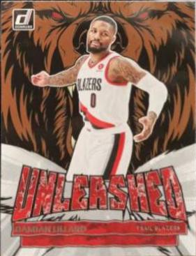 Damian Lillard 5 Prices 2022 Panini Donruss Unleashed Basketball Cards