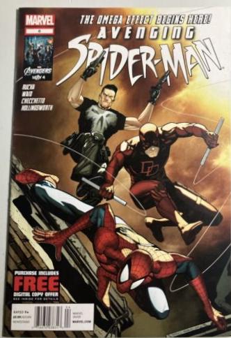 Avenging Spider-Man [Newsstand] #6 (2012) Comic Books Avenging Spider-Man