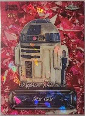 R2-D2 [Red] #SS-3 Star Wars 2024 Topps Chrome Sapphire Selections