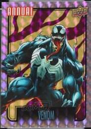 Venom [Gold] #B14 Marvel 2022 Upper Deck Annual Backscatters