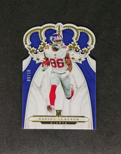 Darius Slayton [Gold] #CR-35 Football Cards 2019 Panini Chronicles Crown Royale