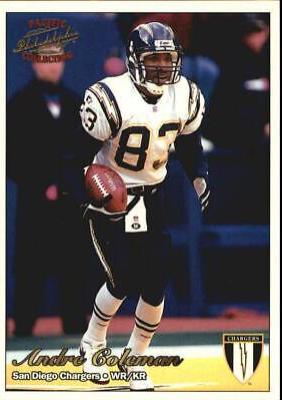 Andre Coleman #276 Football Cards 1997 Pacific Philadelphia