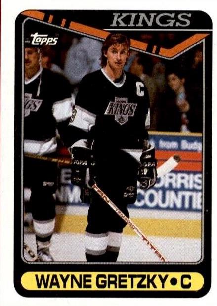 Wayne Gretzky [13102 Assist] #120 Hockey Cards 1990 Topps