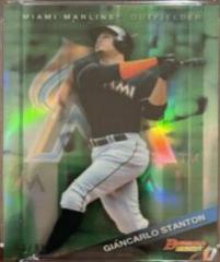 Giancarlo Stanton [Green Refractor] #34 Baseball Cards 2015 Bowman's Best Prices