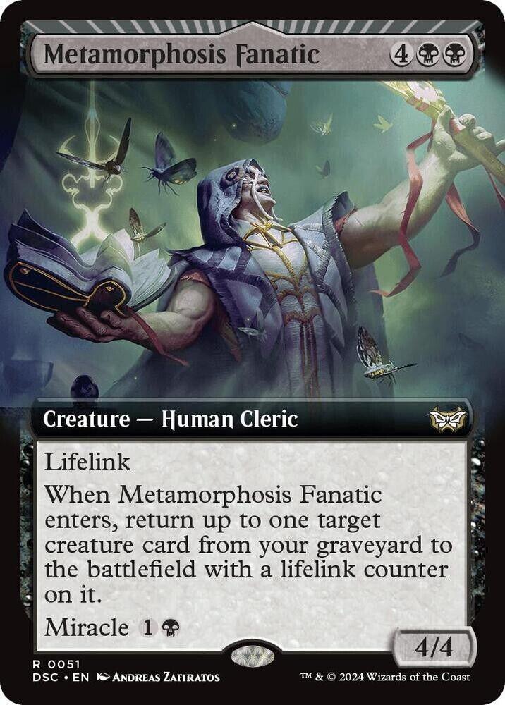 Metamorphosis Fanatic #51 Magic Duskmourn: House of Horror Commander