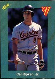 Cal Ripken Jr. [Series III] #T77 Baseball Cards 1991 Classic