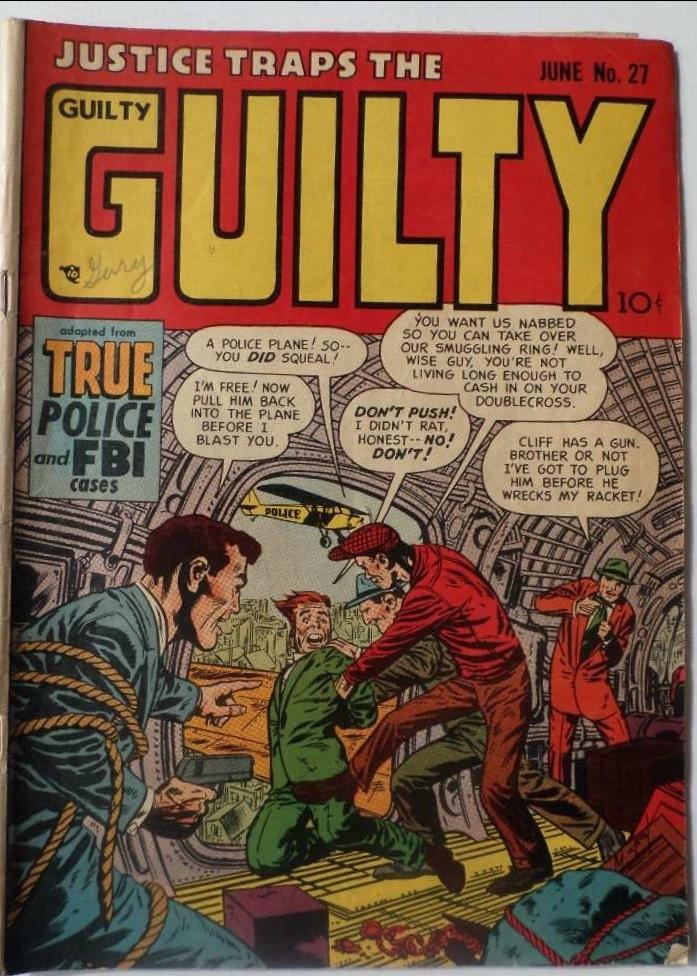 Justice Traps the Guilty #27 (1951) Comic Books Justice Traps the Guilty