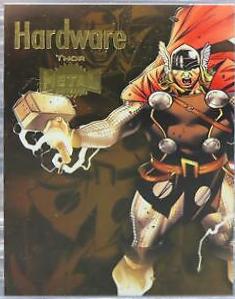 Thor #5-H Marvel 2013 Fleer Retro Metal Hardware