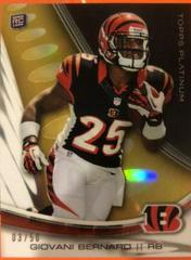 Giovani Bernard [Gold Refractor] #115 Football Cards 2013 Topps Platinum Prices