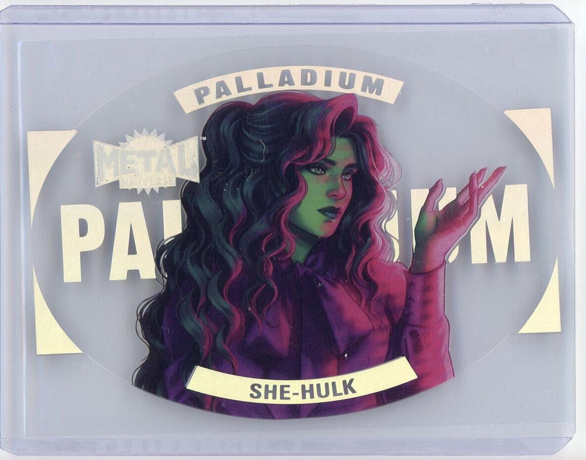 She-Hulk #P-25 2024 SkyBox Metal Universe Avengers Palladium