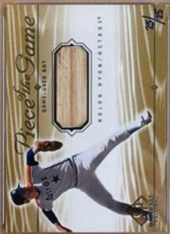 Outlet 2001 Upper Deck Bat Relic Game Used Nolan Ryan BGS 9