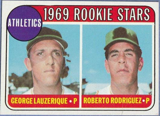 Athletics Rookies [G. Lauzerique, R. Rodriguez] #358 Cover Art