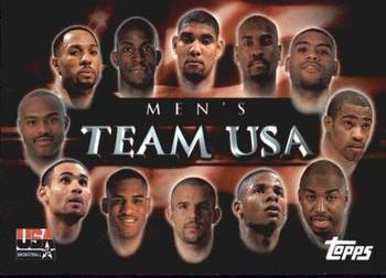 Team USA Men's #93 Basketball Cards 2000 Topps Team USA Basketball