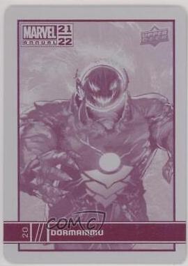 Dormammu [Printing Plate] #20 Marvel 2021 Upper Deck Annual