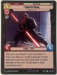 Darth Maul - Revenge at Last #135 Star Wars Unlimited: Twilight of the Republic Prices