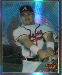 Andruw Jones [Bordered Refractor] #M18 Baseball Cards 1998 Topps Mystery Finest