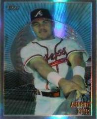 Andruw Jones [Bordered Refractor] #M18 Baseball Cards 1998 Topps Mystery Finest Prices