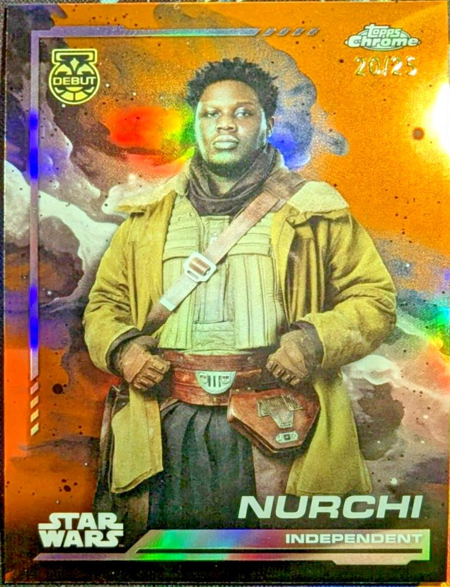 Nurchi [Orange Refractor] 92 Prices Star Wars 2024 Topps Chrome