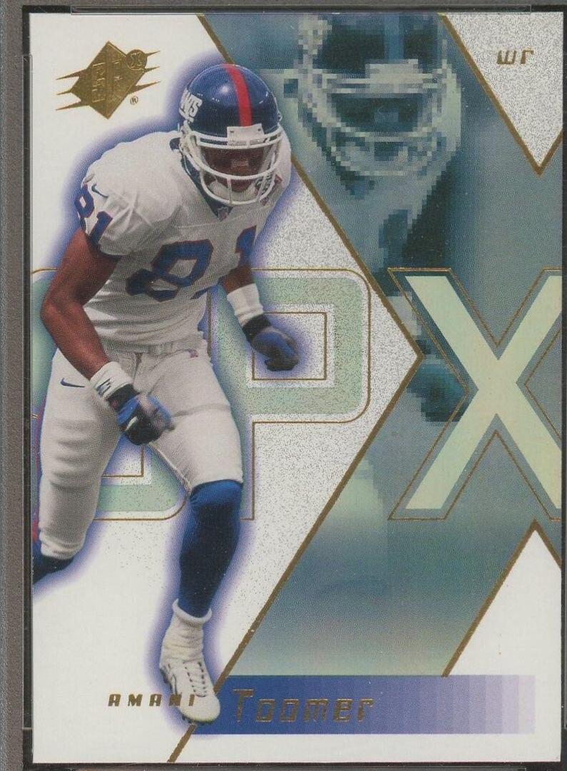 Amani Toomer #56 Football Cards 2000 Spx