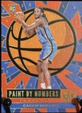 Cason Wallace #2 Basketball Cards 2023 Panini Court Kings Paint by Number