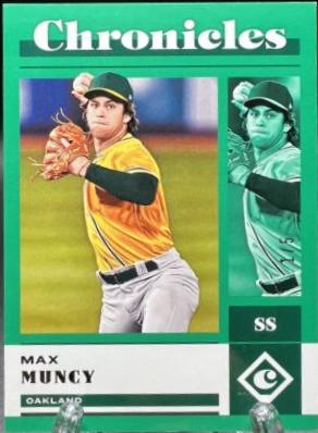 Max Muncy [Green] #6 Baseball Cards 2023 Panini Chronicles