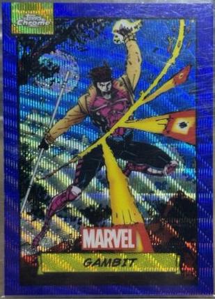 Gambit [Blue Wave] #3 Prices | Marvel 2024 Topps Chrome | Marvel Cards