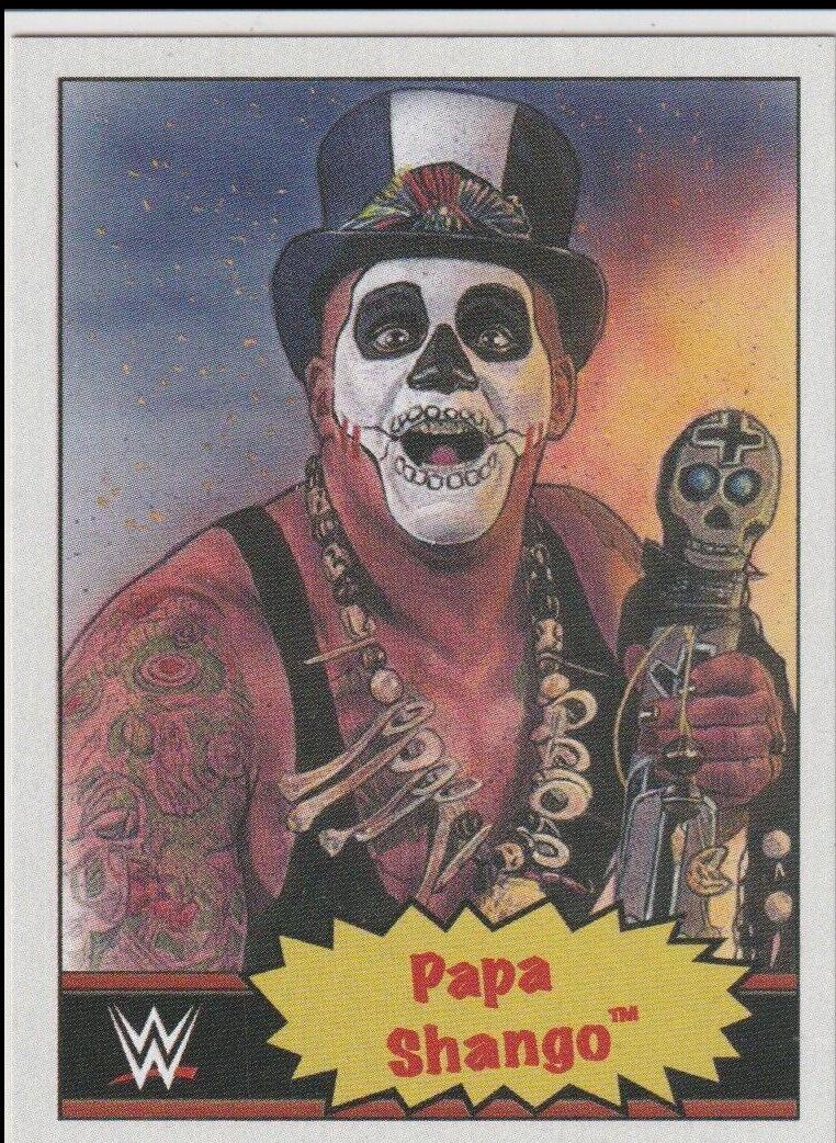 Papa Shango #77 Wrestling Cards 2021 Topps Living WWE