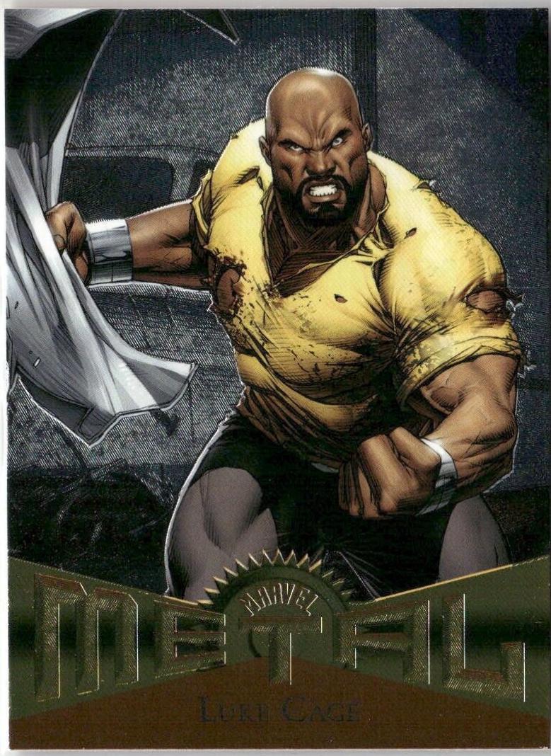 Luke Cage #R-34 2024 SkyBox Metal Universe Avengers Retro