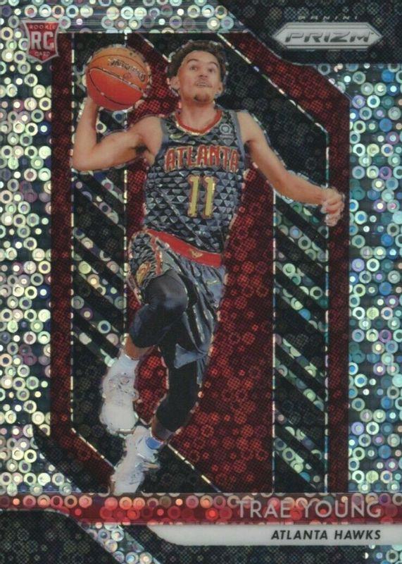 Trae Young [Fast Break Prizm] #78 Basketball Cards 2018 Panini Prizm