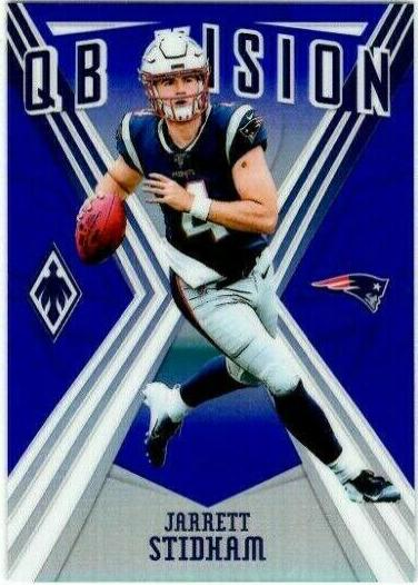 Jarrett Stidham [Blue] #6 Football Cards 2019 Panini Phoenix QB Vision