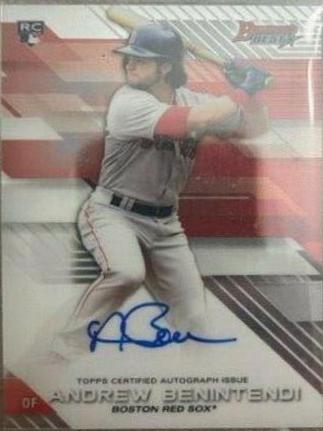 Andrew Benintendi #B17-ABE Baseball Cards 2017 Bowman's Best of Autograph